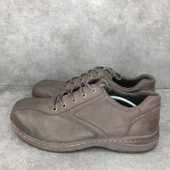 Dr. Martens Greig Leather Oxford Boot, Brown, Men's 12 - Picture 3 of 8